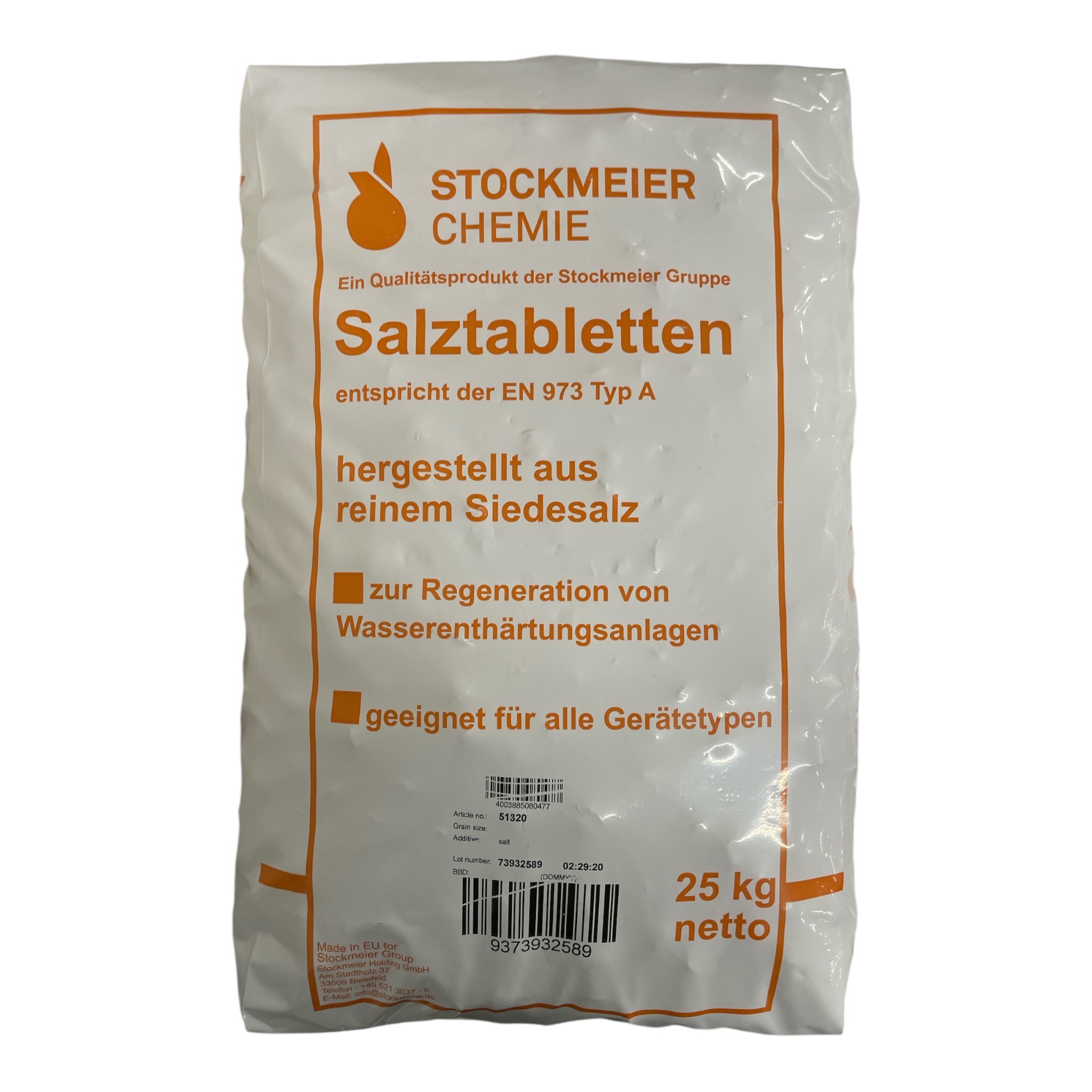 Stockmeier Salztabletten Stockmeier Salztabletten