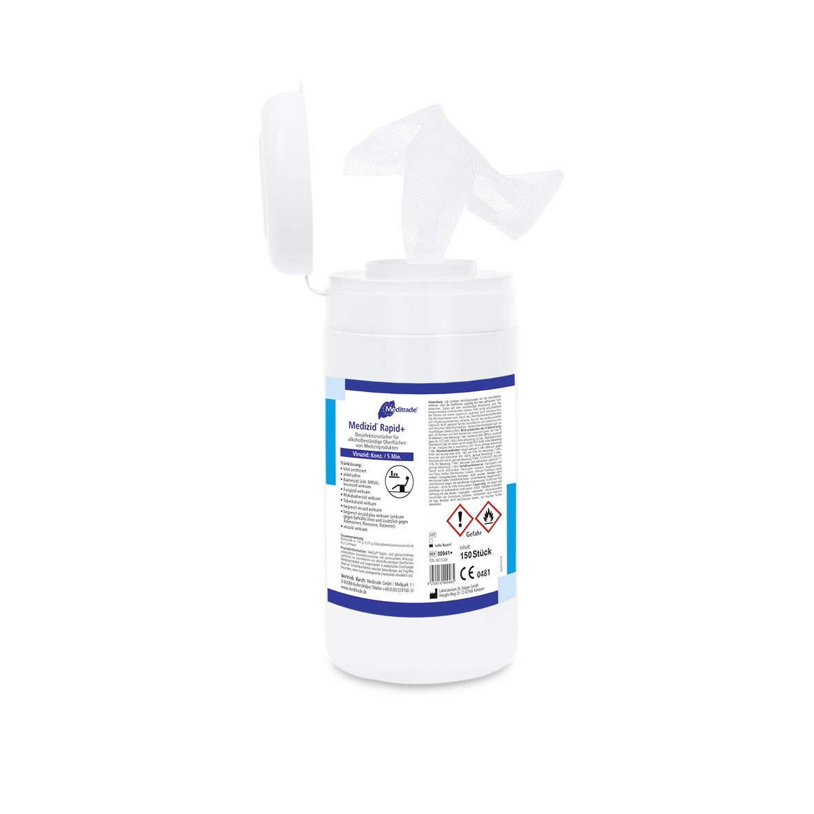 Meditrade Medizid Rapid+ Desinfektionstücher Meditrade Medizid Rapid+ Desinfektionstücher