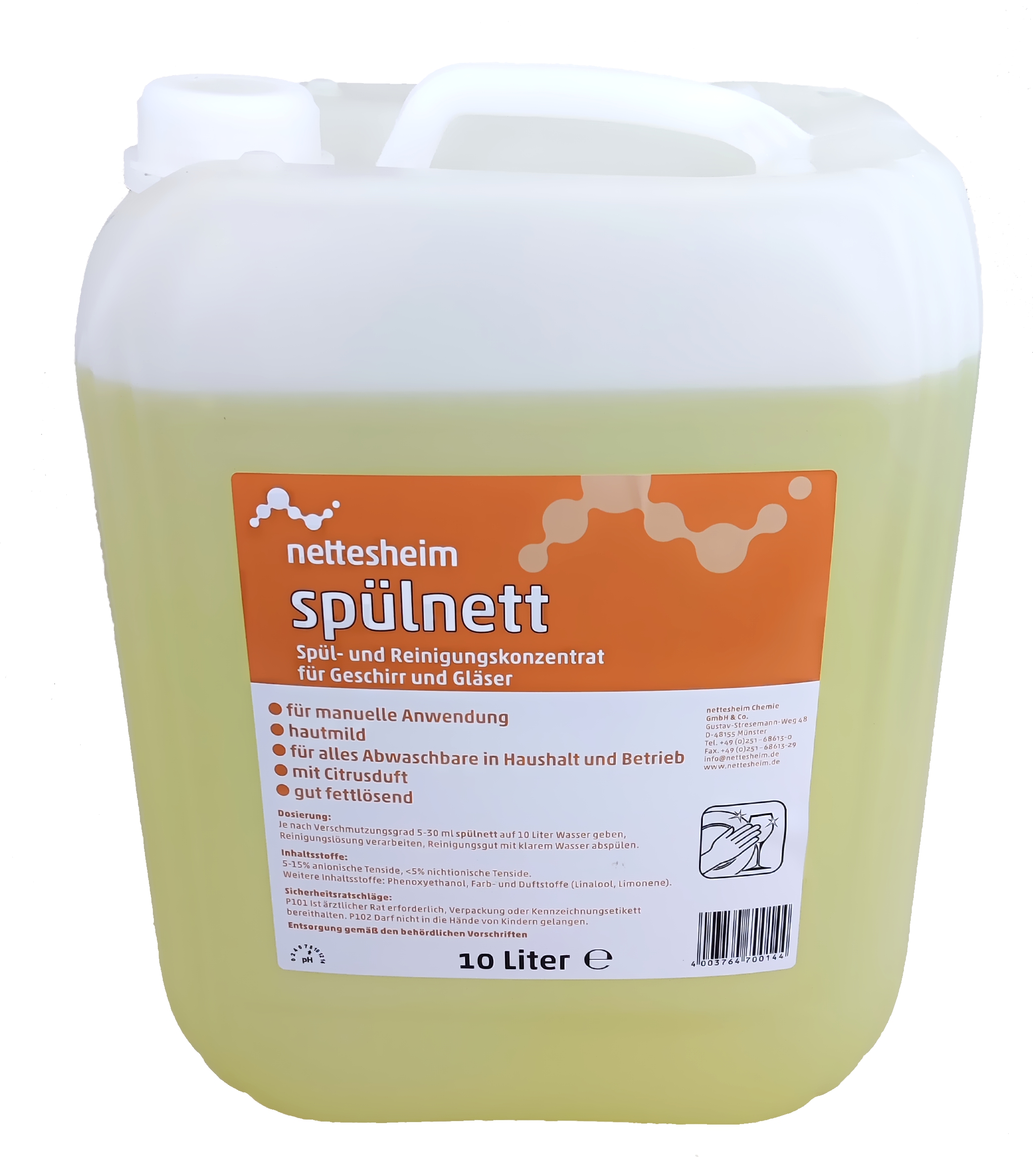 NETTESHEIM Spülnett Spülmittel NETTESHEIM Spülnett Spülmittel