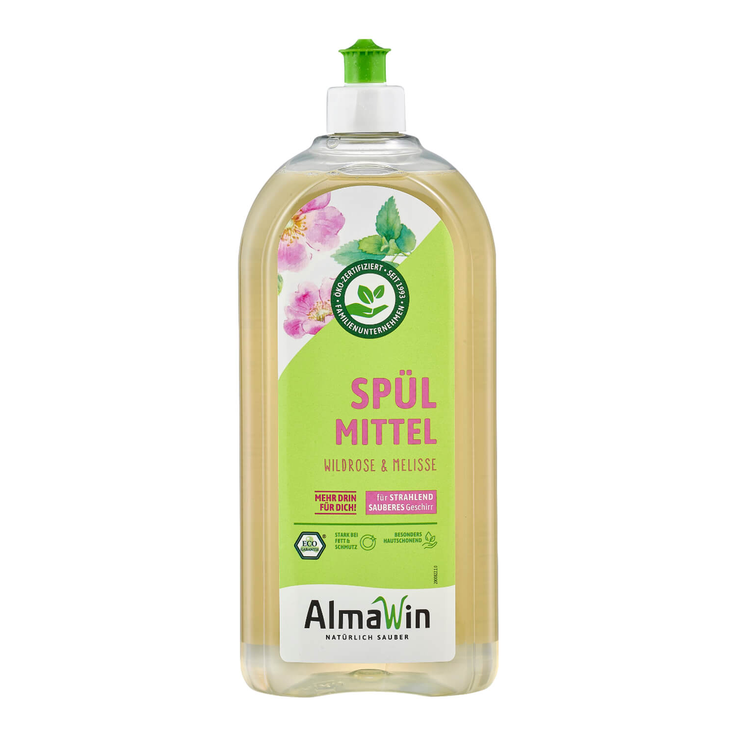 ALMAWIN Handspülmittelkonzentrat Wildrose Melisse ALMAWIN Handspülmittelkonzentrat Wildrose Melisse