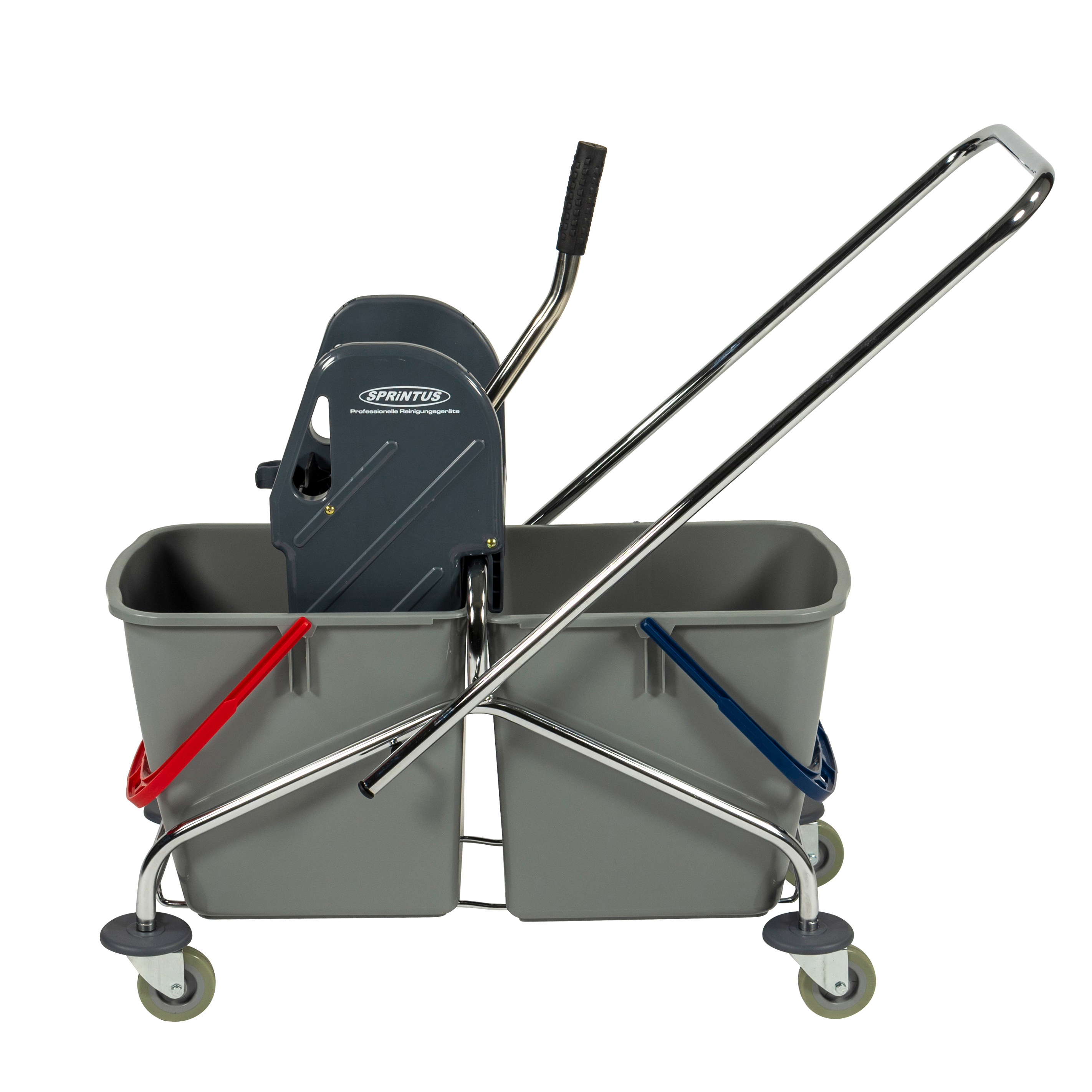Zwei-Eimer-Wagen ECO-Chrom Zwei-Eimer-Wagen ECO-Chrom