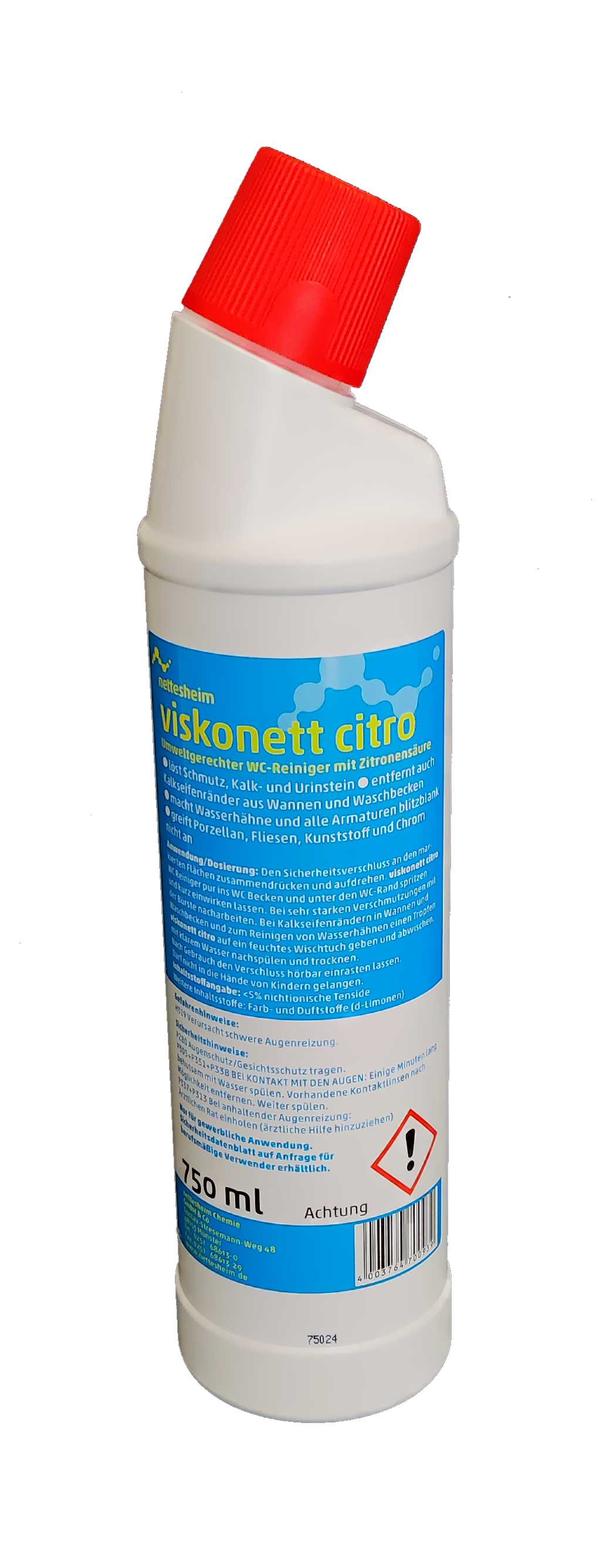 NETTESHEIM viskonett citro WC-Reiniger NETTESHEIM viskonett citro WC-Reiniger