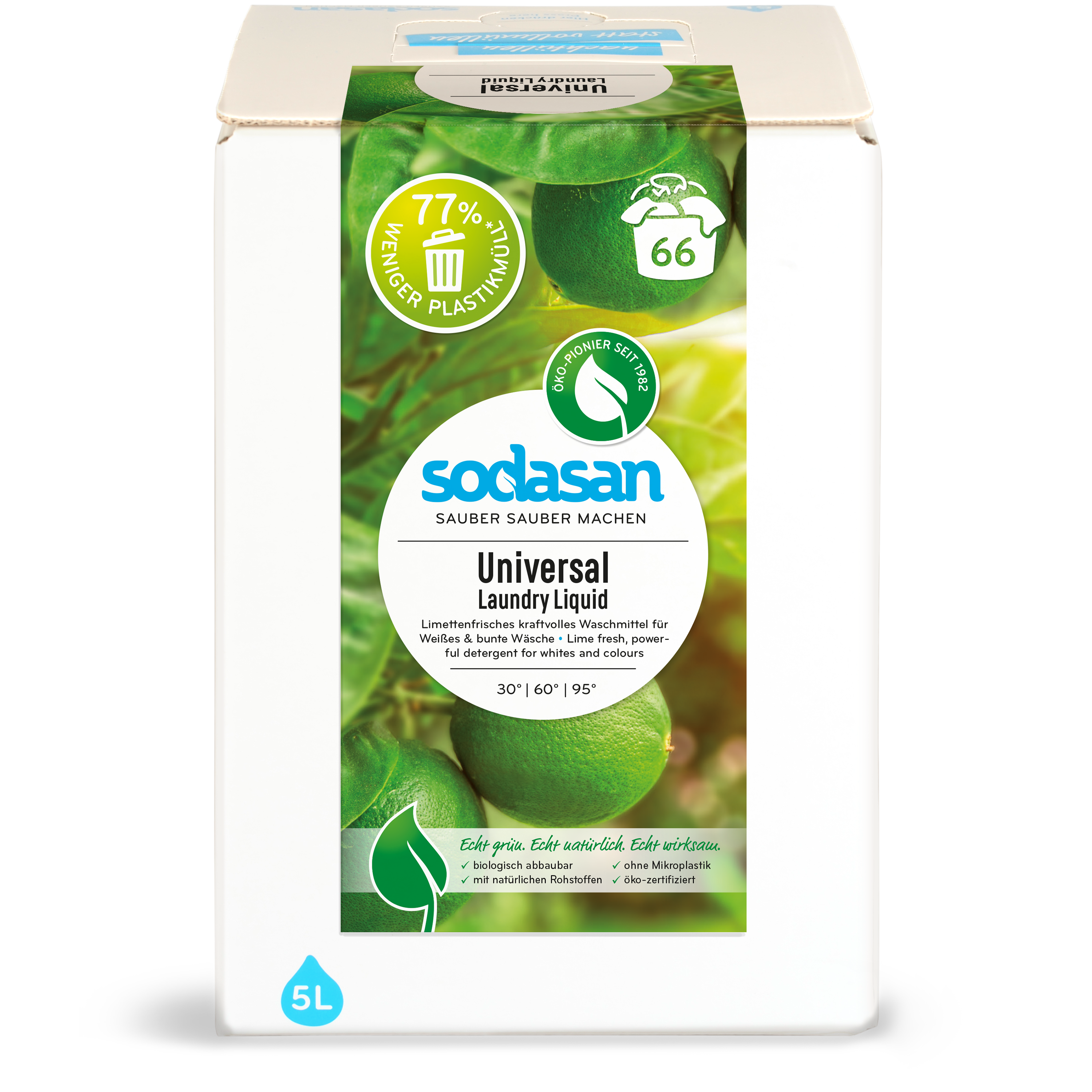 Sodasan Universal Waschmittel Limette Sodasan Universal Waschmittel Limette