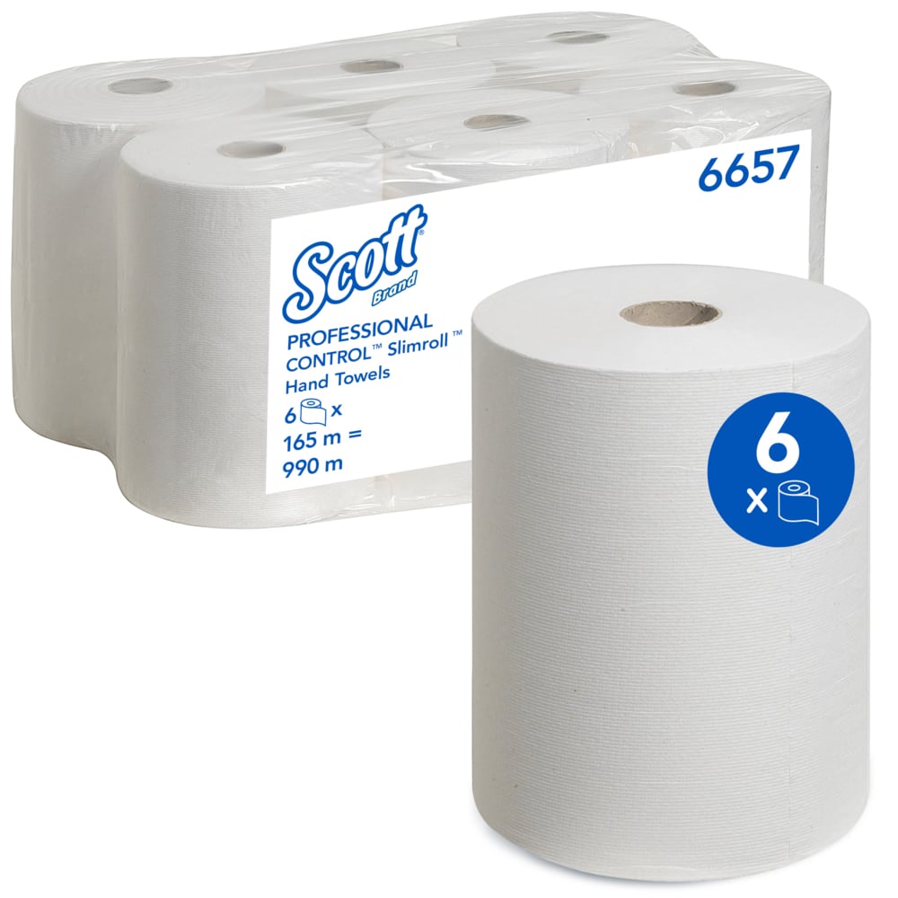 Scott® Handtuchrollen Slimroll™ 6657 Scott® Handtuchrollen Slimroll™ 6657