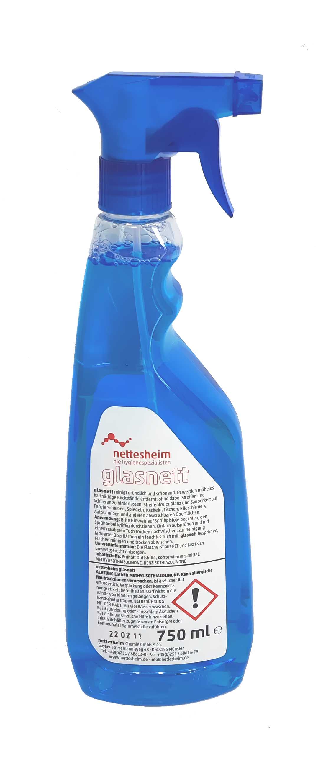 NETTESHEIM Glasnett Glas- und Scheibenreiniger NETTESHEIM Glasnett Glas- und Scheibenreiniger