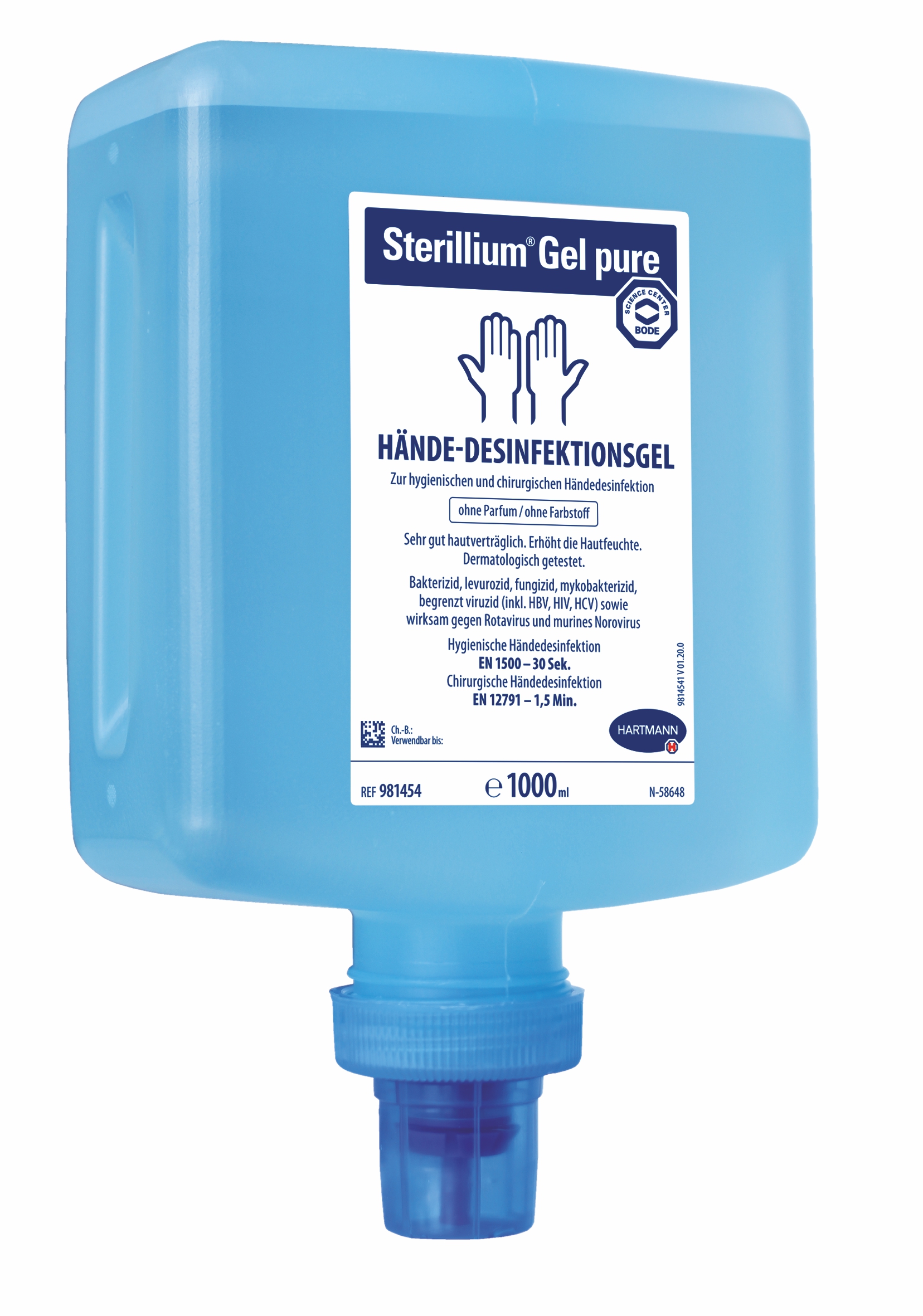 Bode Sterillium Gel pure Hände-Desinfektionsgel Bode Sterillium Gel pure Hände-Desinfektionsgel