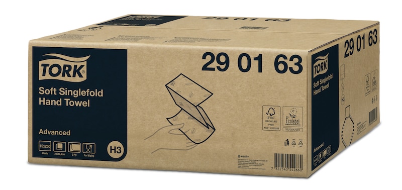 Tork Zickzack-Handtücher H3 2-lagig 2900163 Tork Zickzack-Handtücher H3 2-lagig 2900163