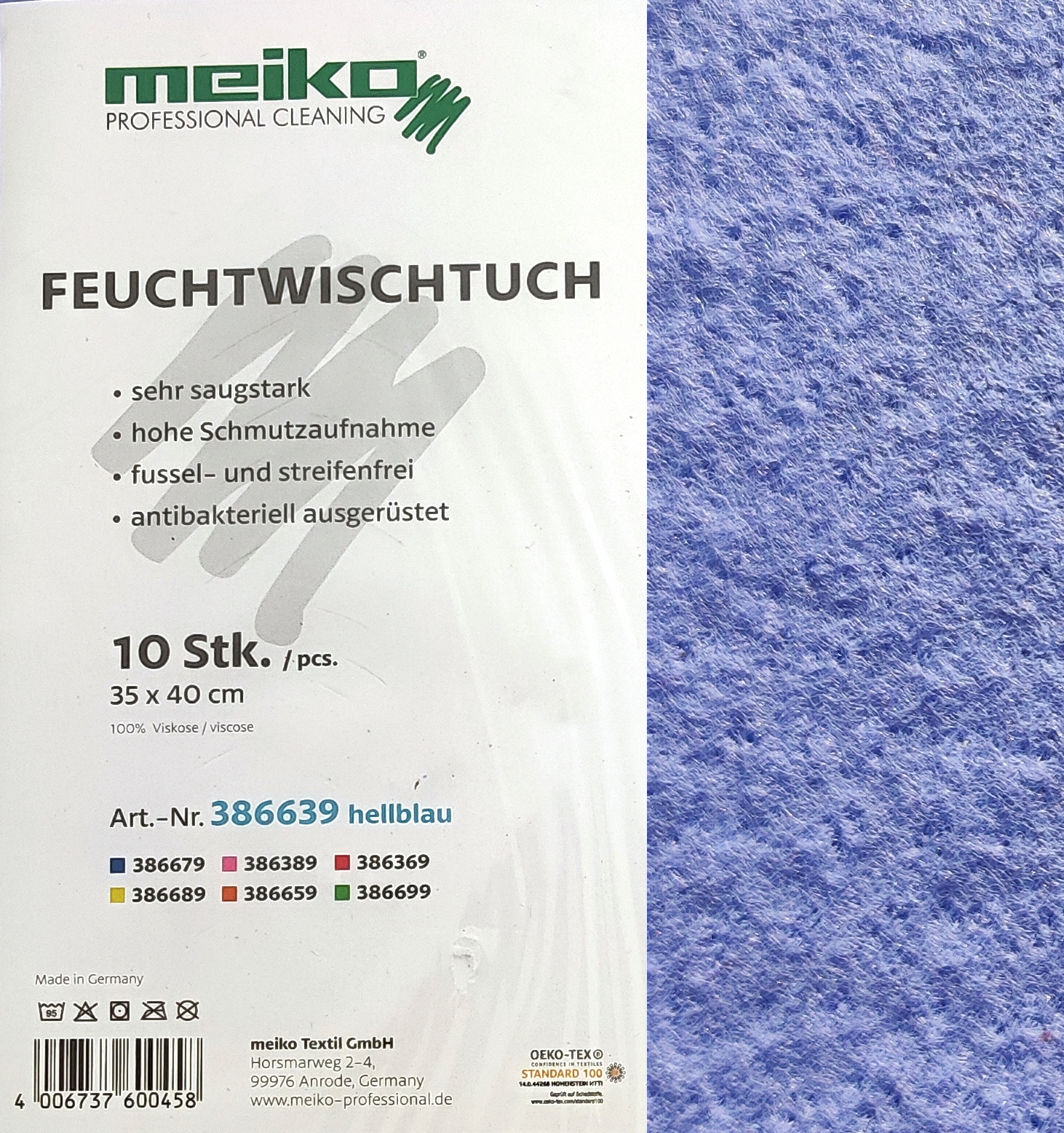 Meiko Feuchtwischtuch Softy 35 x 40 cm Meiko Feuchtwischtuch Softy 35 x 40 cm