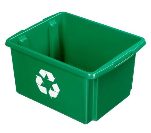 Recycle Sortierbox 32 ltr. grün