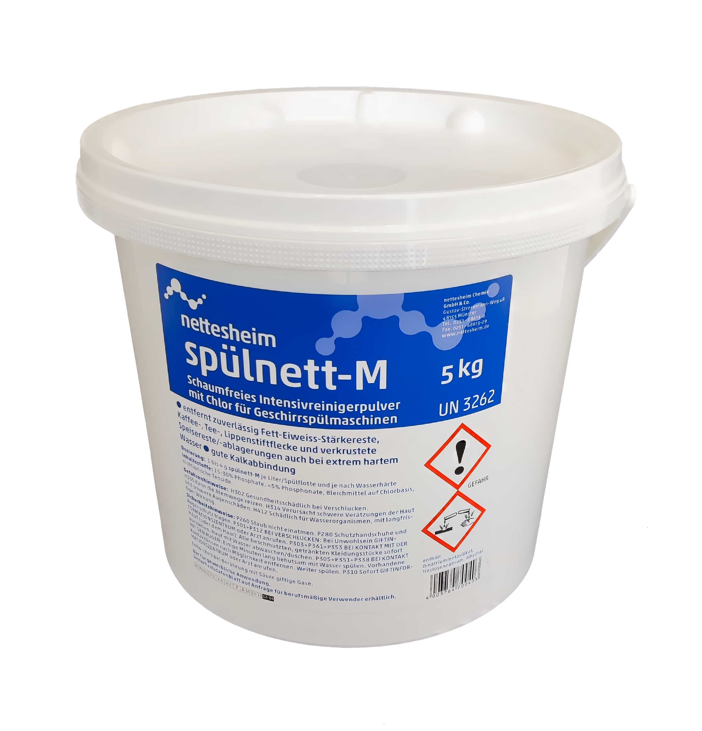 NETTESHEIM Spülnett-M Geschirrspül- maschinenpulver NETTESHEIM Spülnett-M Geschirrspül- maschinenpulver