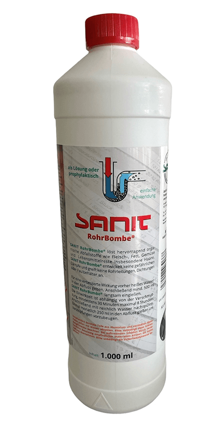 Sanit RohrBombe® Rohrreiniger Sanit RohrBombe® Rohrreiniger