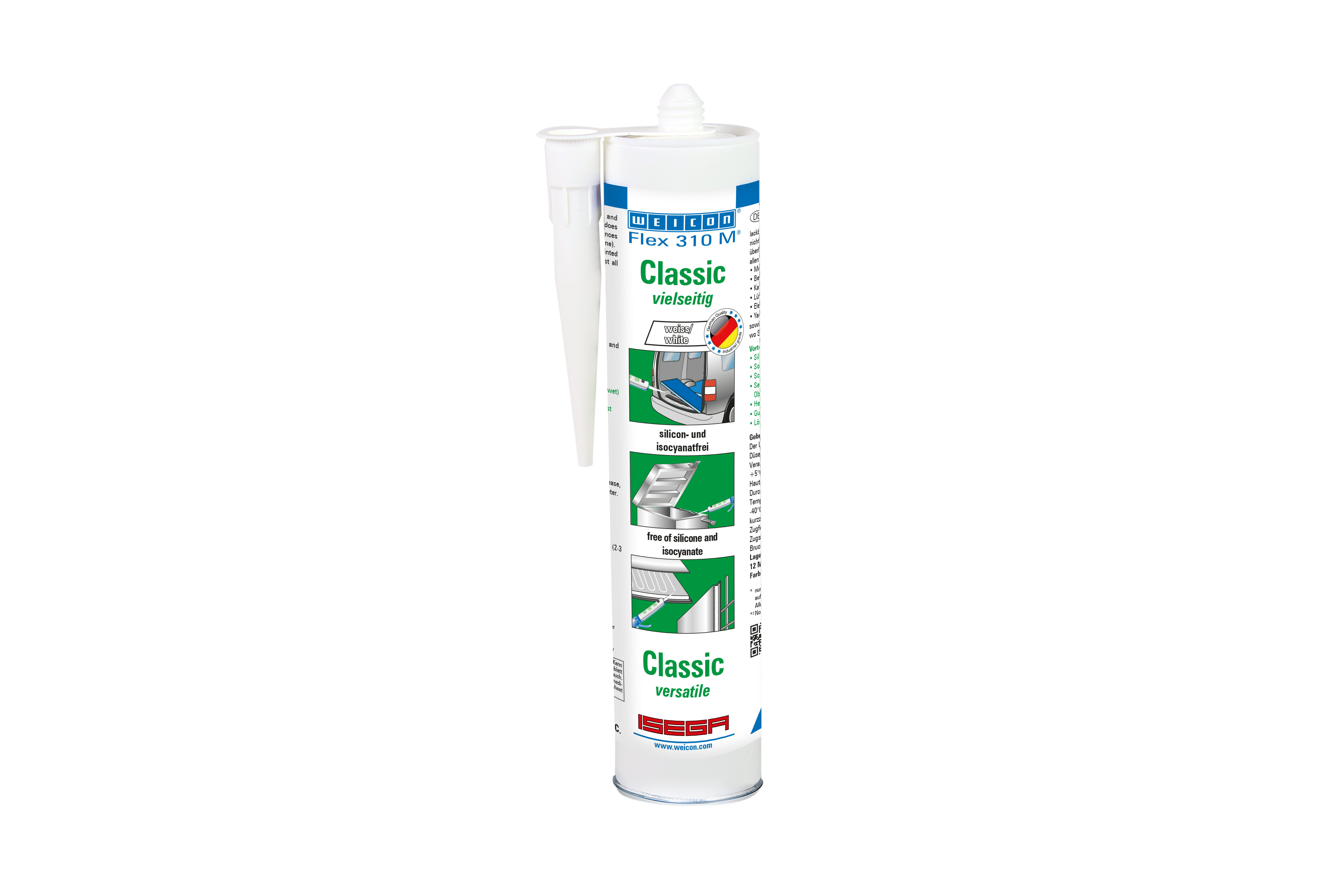 WEICON Flex 310 M® Classic MS-Polymer 310 ml weiß WEICON Flex 310 M® Classic MS-Polymer 310 ml weiß