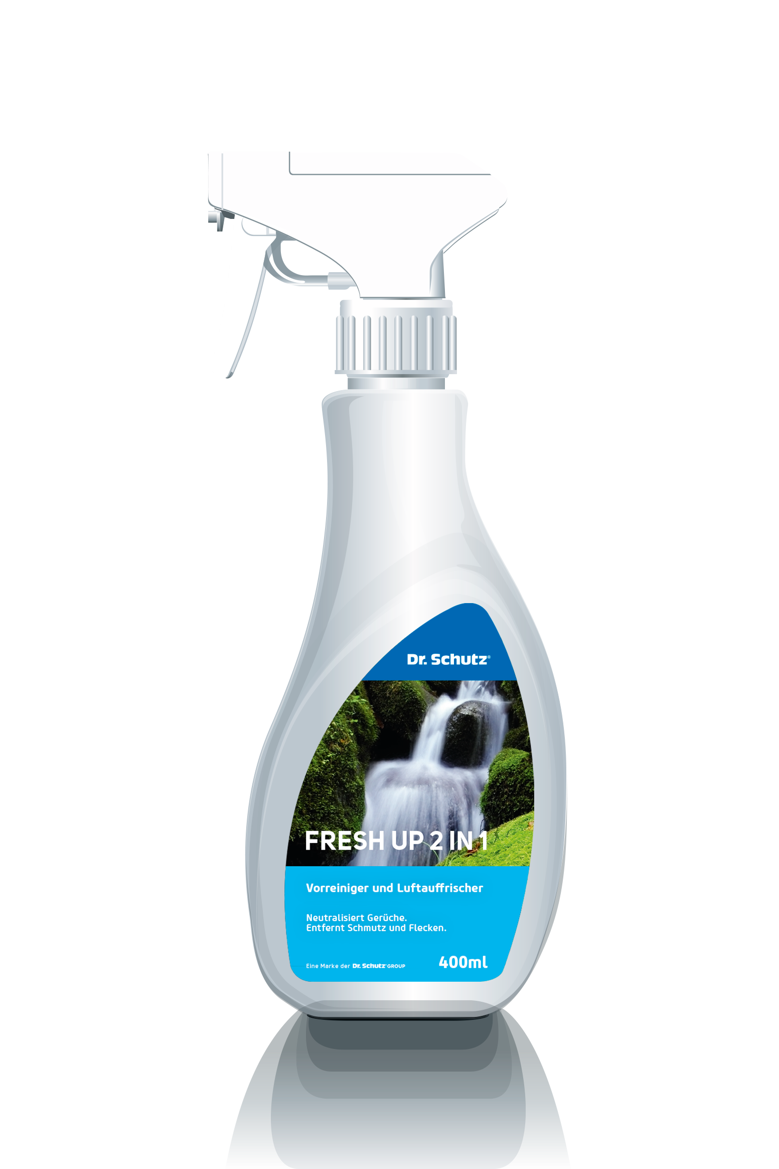 Dr. SCHUTZ® Fresh-Up 2 in 1 Geruchsentferner und Intensivreiniger Dr. SCHUTZ® Fresh-Up 2 in 1 Geruchsentferner und Intensivreiniger