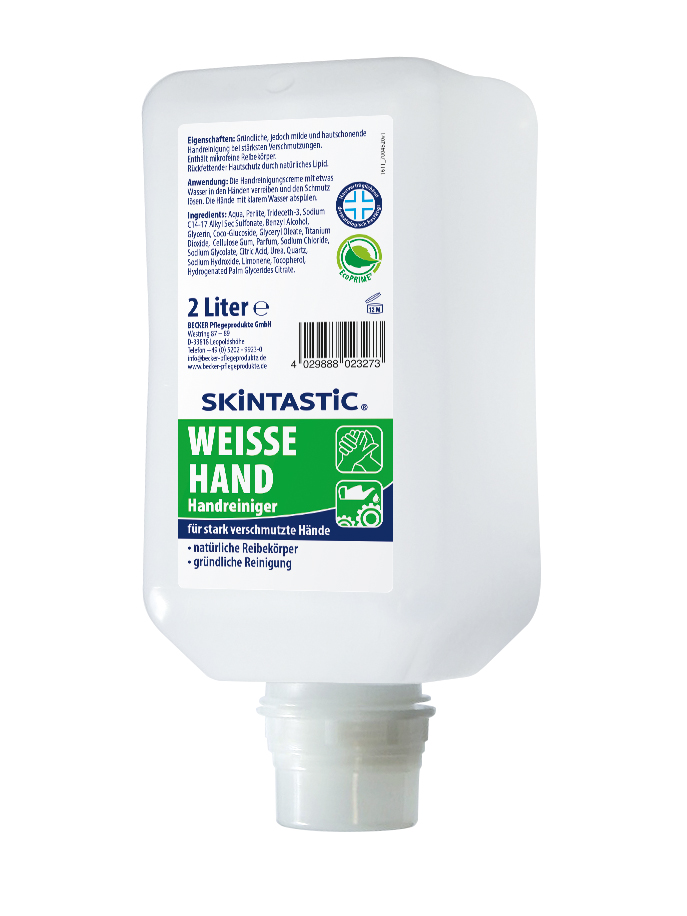 SKINTASTIC® Weisse Hand Handreiniger SKINTASTIC® Weisse Hand Handreiniger
