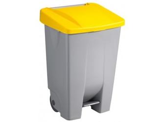 HACCP Tretdeckelabfalleimer rollbar HACCP Tretdeckelabfalleimer rollbar