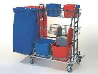 Meiko Chromcar 2 Servicewagen, 2x 70 ltr Meiko Chromcar 2 Servicewagen, 2x 70 ltr