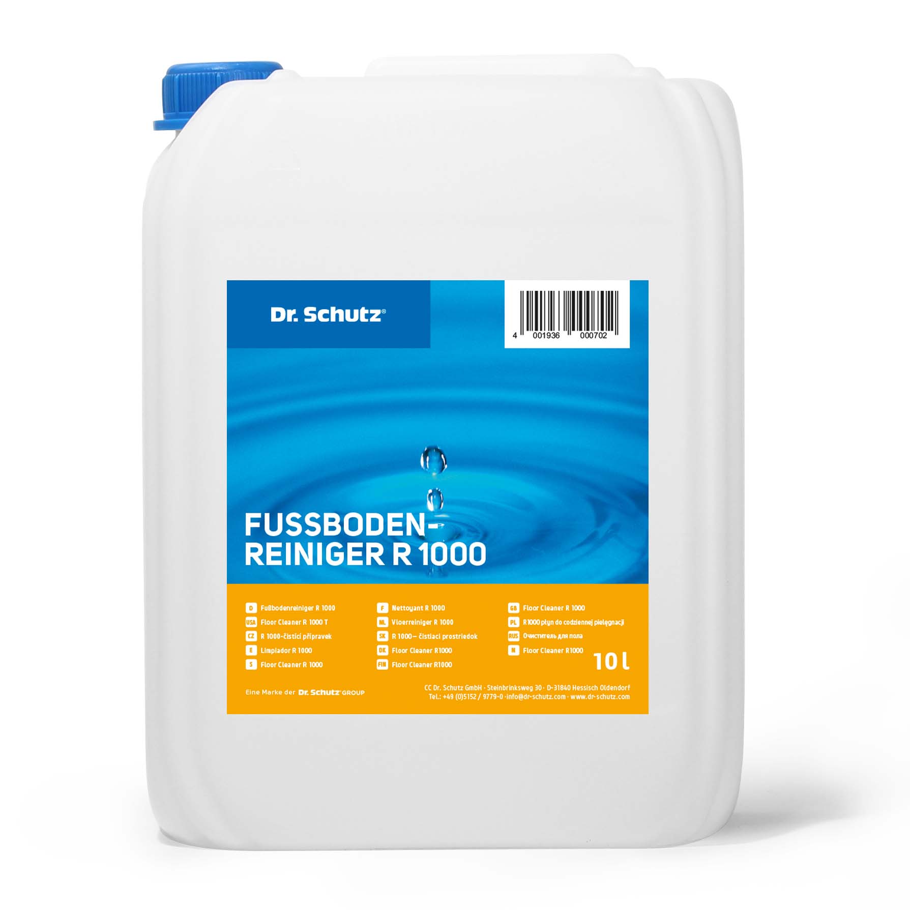 Dr. SCHUTZ® Fußbodenreiniger R1000 Dr. SCHUTZ® Fußbodenreiniger R1000