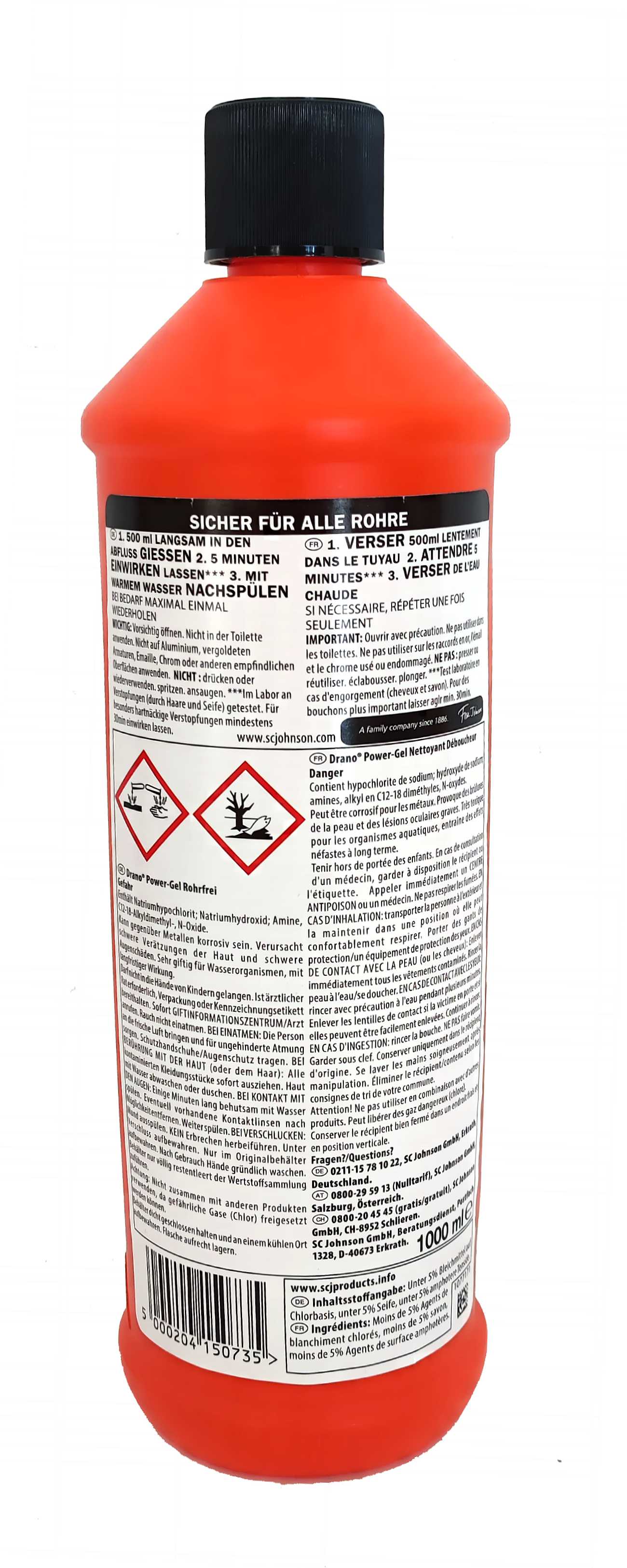 Drano Max Power Gel Rohrfrei Rohrreiniger Drano Max Power Gel Rohrfrei Rohrreiniger