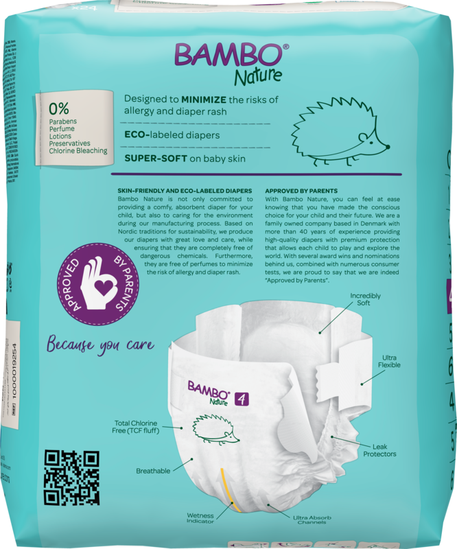 Bambo Nature Windeln Größe 4, 7-14 kg Bambo Nature Windeln Größe 4, 7-14 kg