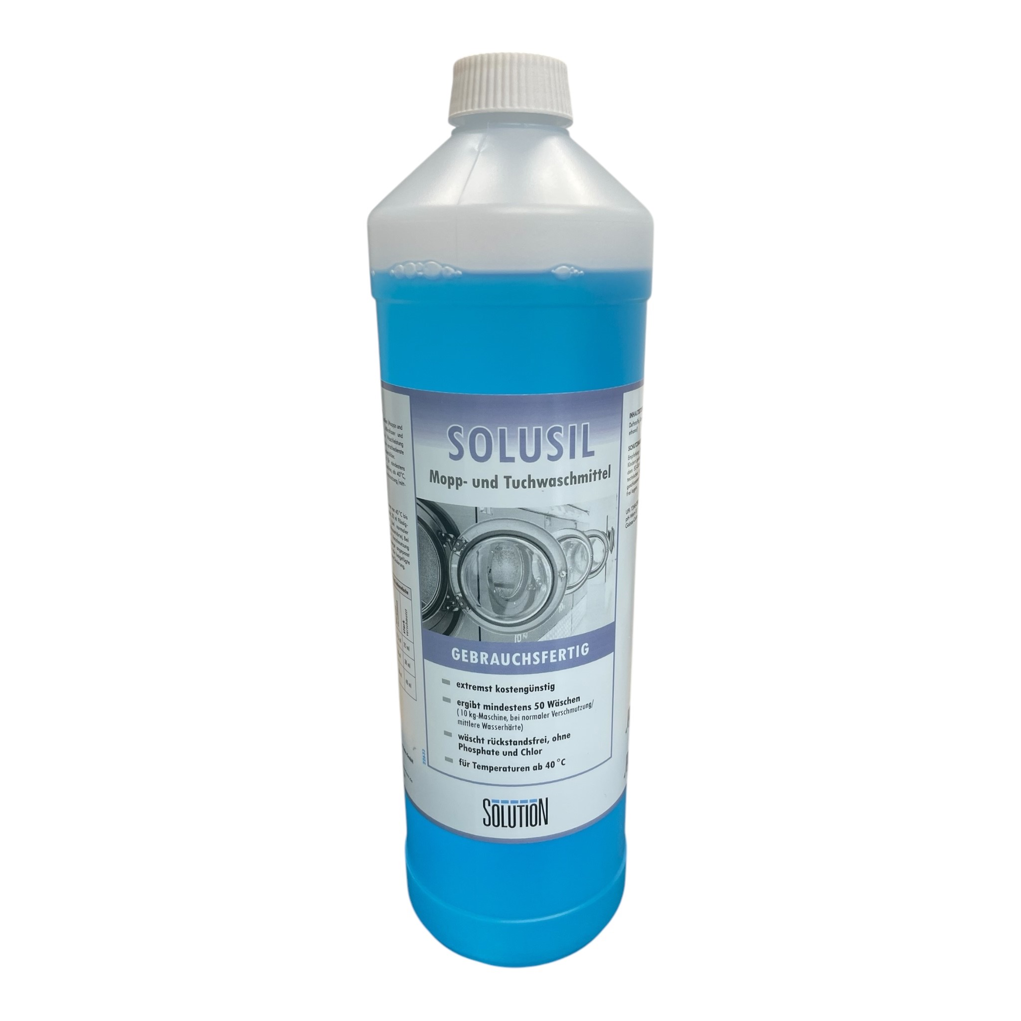 Solution SOLUSIL Mopp- und Tuchwaschmittel Solution SOLUSIL Mopp- und Tuchwaschmittel