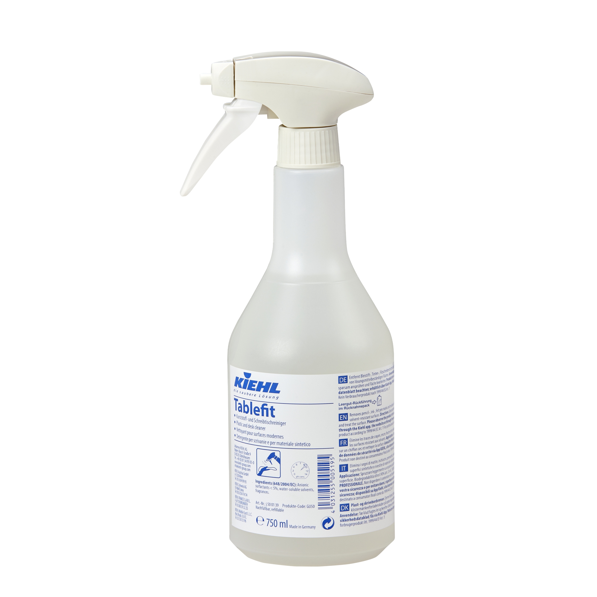KIEHL Tablefit Schreibtischreiniger KIEHL Tablefit Schreibtischreiniger