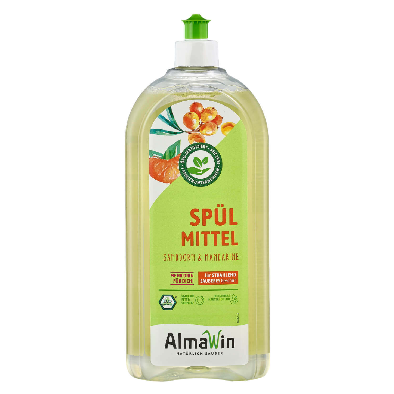ALMAWIN Handspülmittelkonzentrat Sanddorn Mandarine ALMAWIN Handspülmittelkonzentrat Sanddorn Mandarine