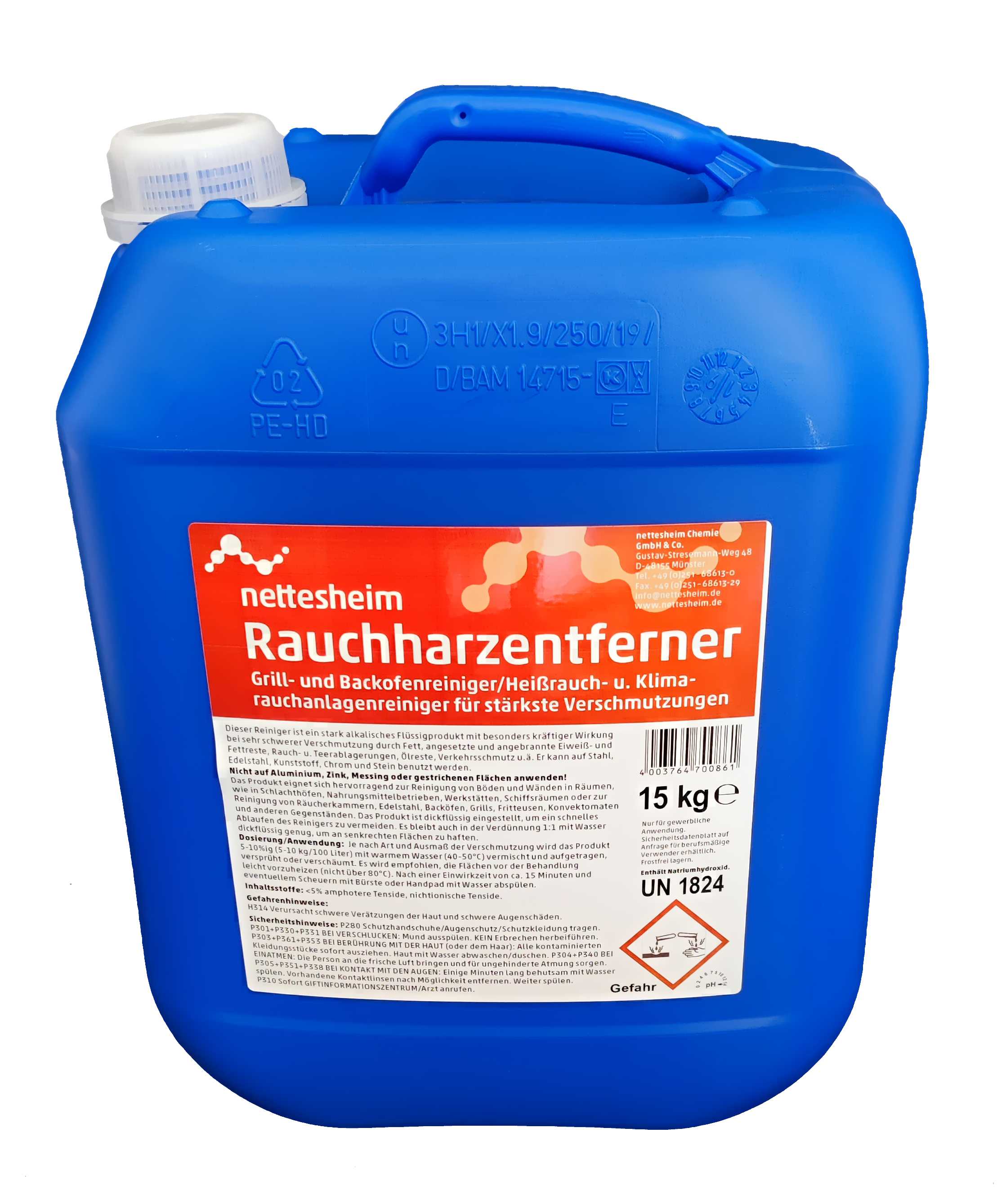 NETTESHEIM Rauchharzentferner Grillreiniger NETTESHEIM Rauchharzentferner Grillreiniger