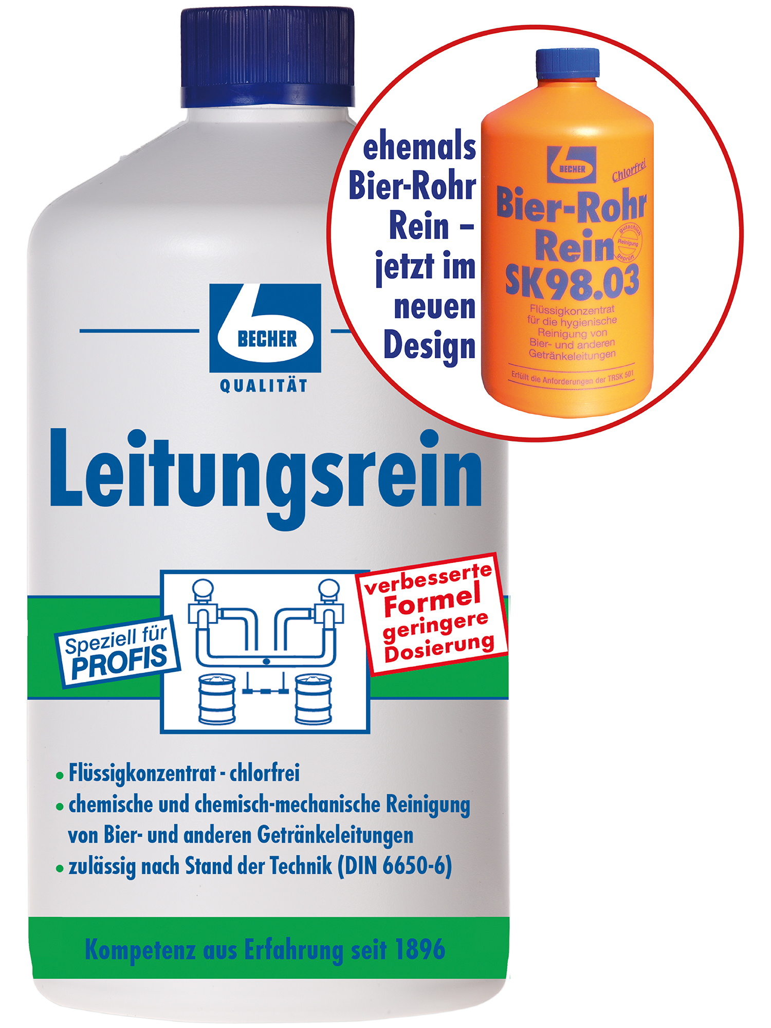 Dr. BECHER Leitungsrein Dr. BECHER Leitungsrein