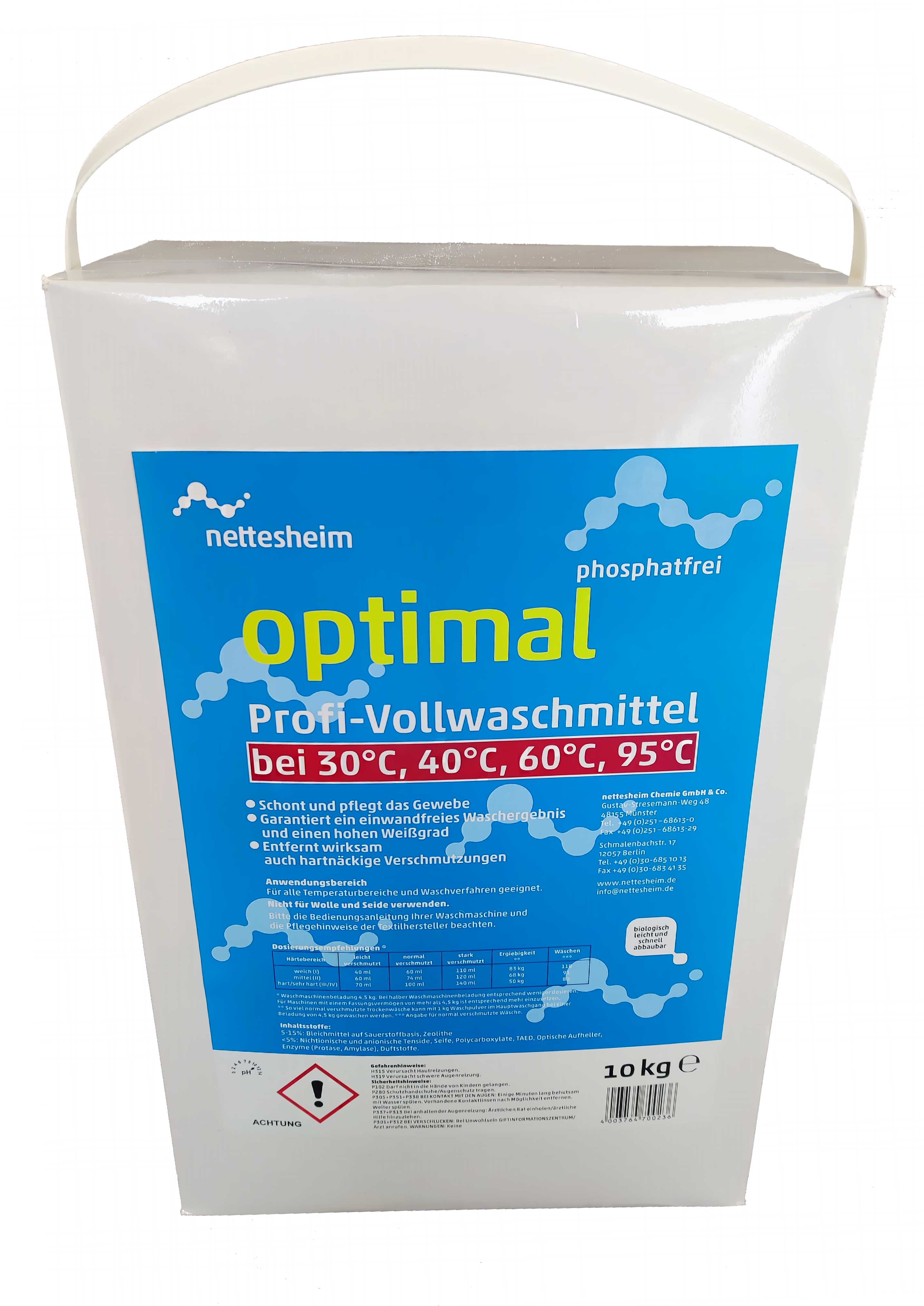 NETTESHEIM Optimal Profi Vollwaschmittel NETTESHEIM Optimal Profi Vollwaschmittel