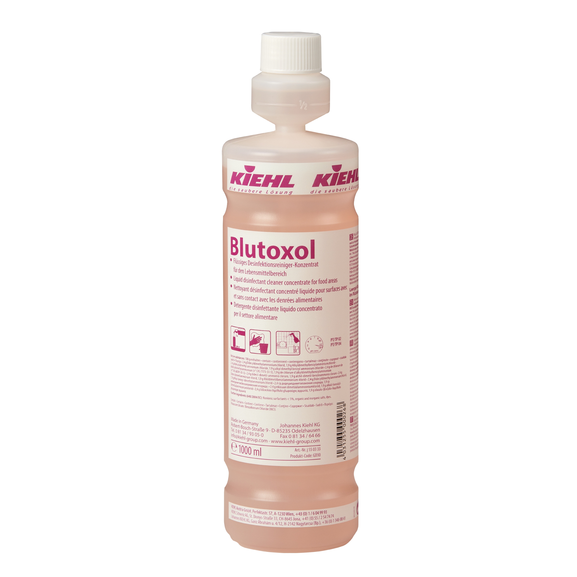 KIEHL Blutoxol Desinfektionsreiniger KIEHL Blutoxol Desinfektionsreiniger