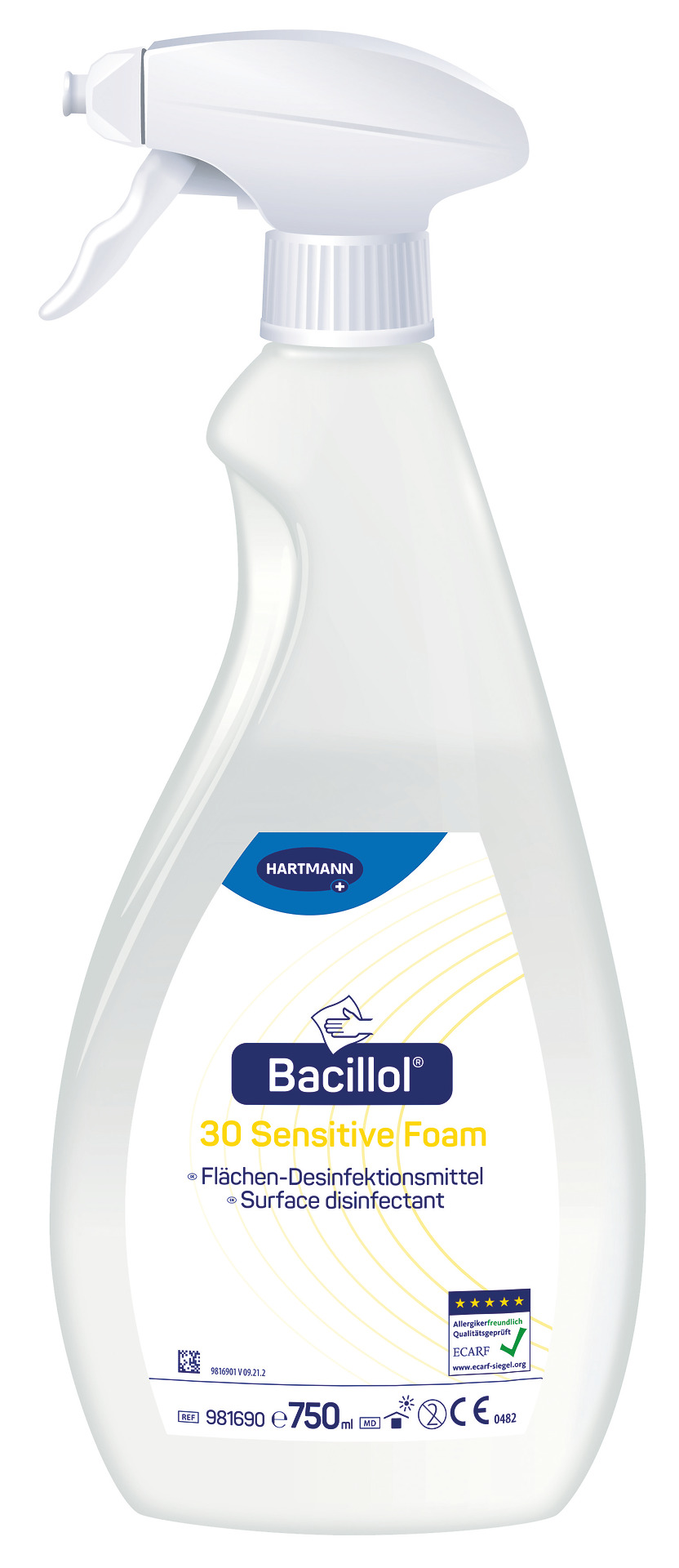 Bode Bacillol 30  Sensitive Foam Flächen-Schnelldesinfektion