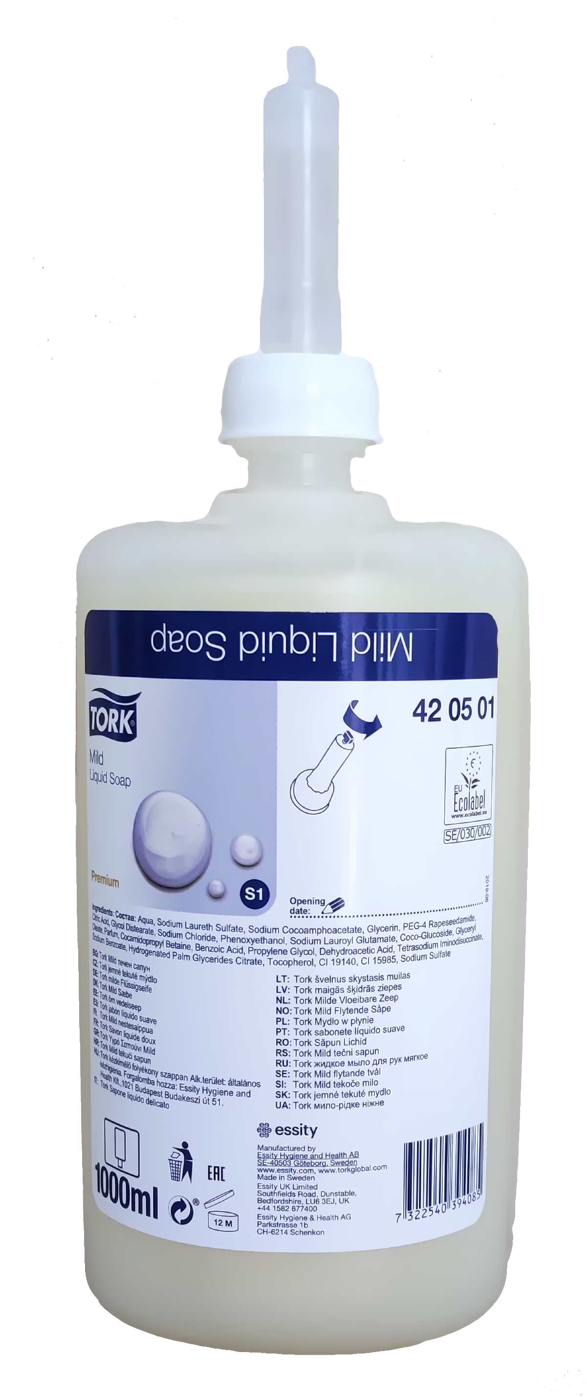 TORK Original Premium Seifencremepatrone TORK Original Premium Seifencremepatrone