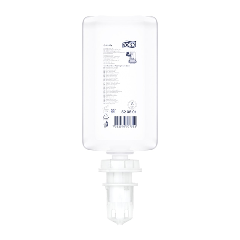 Tork Mild-Duftende Schaumseife 520501 Tork Mild-Duftende Schaumseife 520501