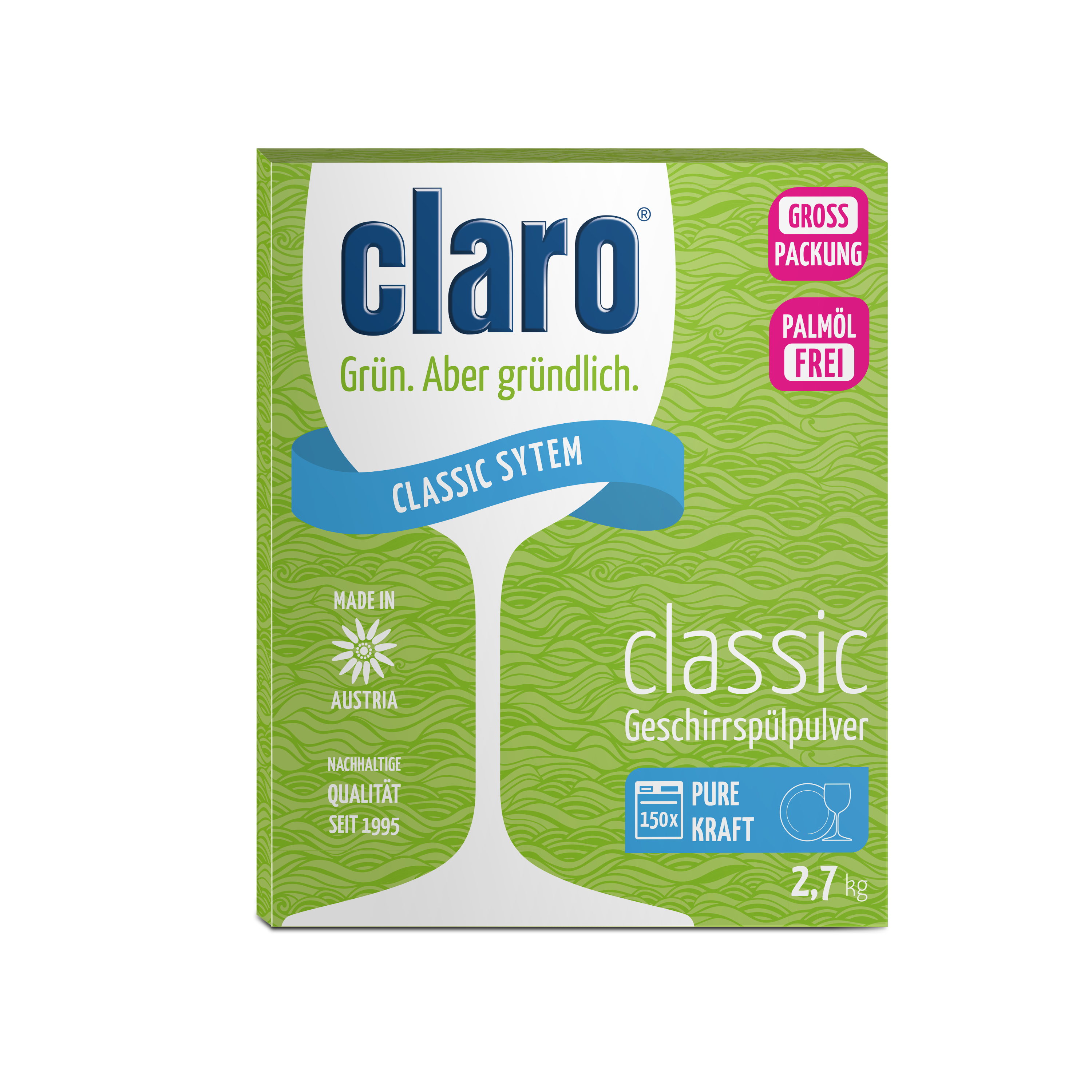 claro Classic Geschirrspülpulver claro Classic Geschirrspülpulver