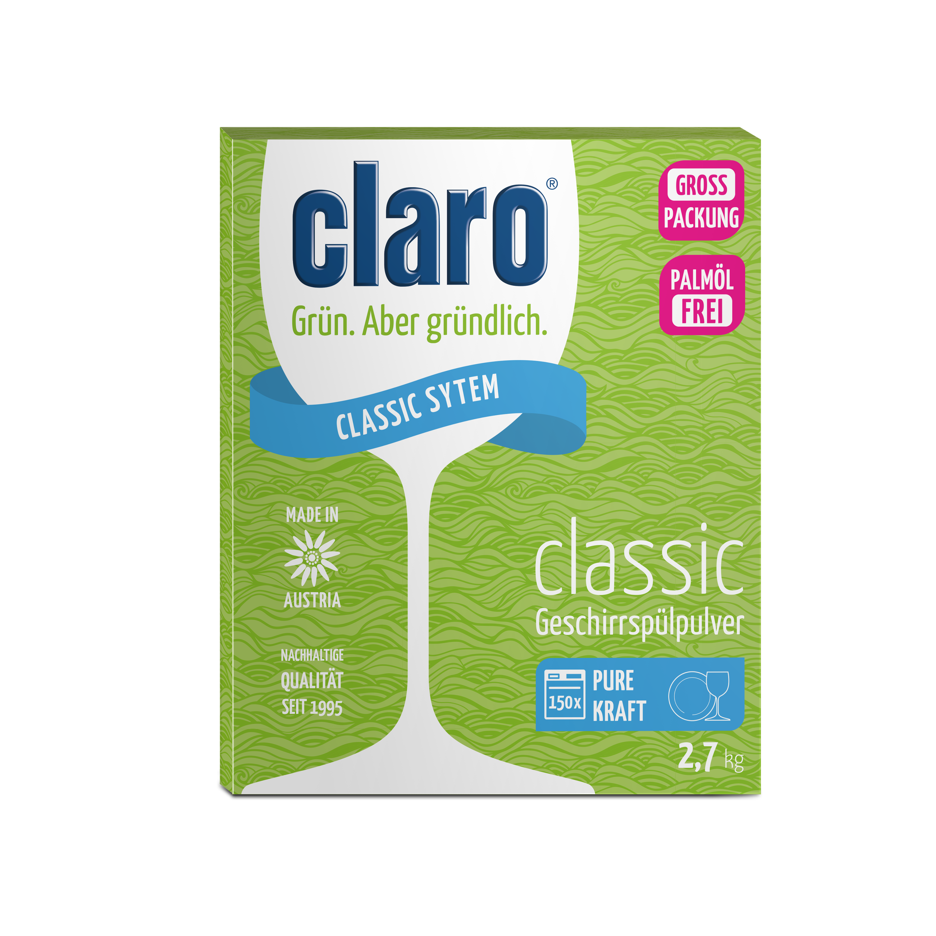 claro Classic Geschirrspülpulver claro Classic Geschirrspülpulver