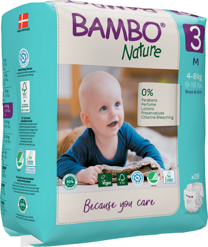 Bambo Nature Windeln Größe 3, 4-8 kg Bambo Nature Windeln Größe 3, 4-8 kg